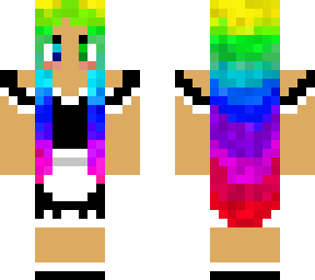 rainbow hair maid (fixed)