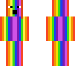rainbow splatter