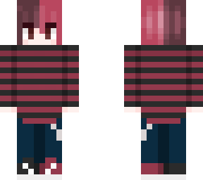 red and black
