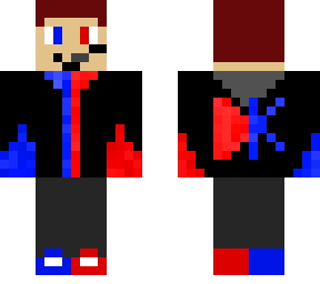 red and blue gamer
