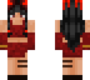 red devil girl