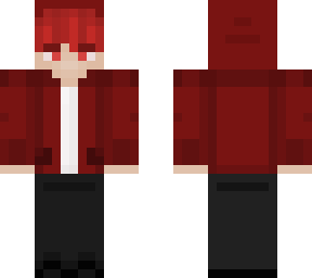 red dude but in a jacket