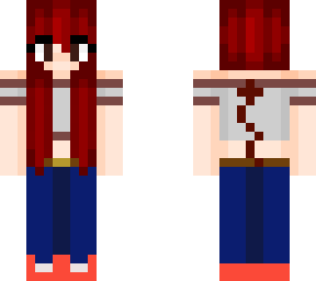 red haired girl (devil tail)