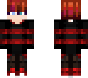redded sweater head
