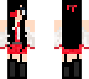 shy school girl with eypatch