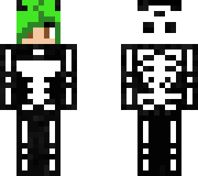 skeleton onesie