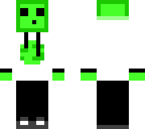 slime boy green