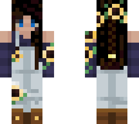 sunflower farmer girl