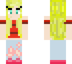 teenage girl (red theme)