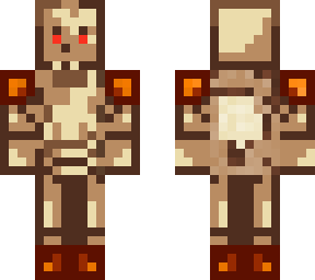 the mummified skeleton