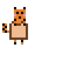 toast tiger one of the only skins i have that arent among us