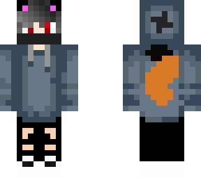 vampire neko boy (slim,gray)