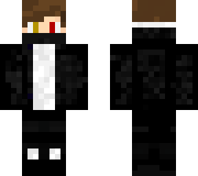 vz5549 - boy with black jacket and hoodie