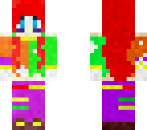 alternative clown girl