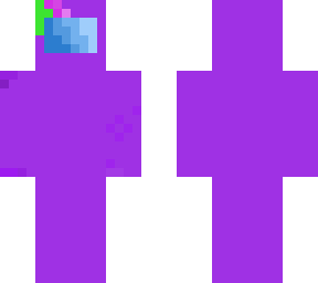 among us purple character