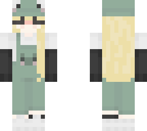 another blonde frog girl