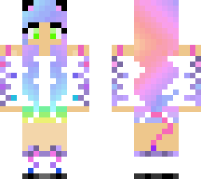 beautiful girl (rainbow)