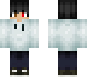 black hair boy with hoodie