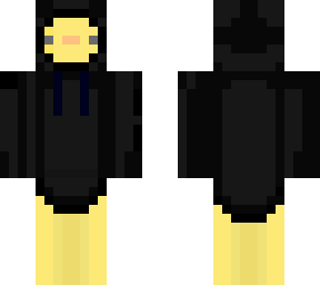 black hoodie duck