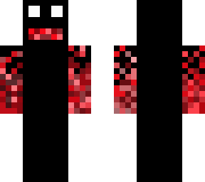 black with red ghost