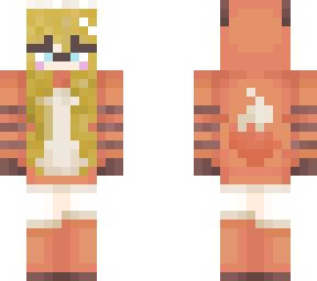 blond fox girl