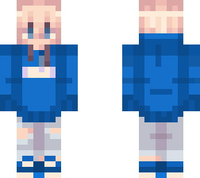 blonde blue boi