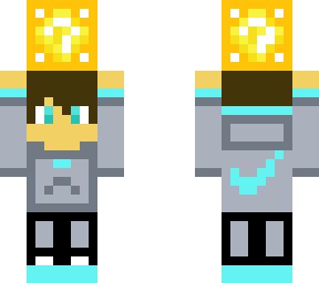 blue nike lucky blockhead