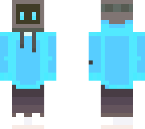 blue tv hoodie