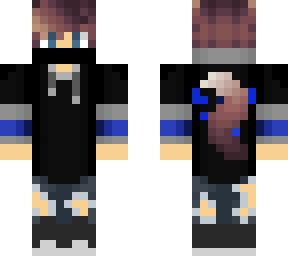blue wolf boy