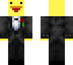 chicken in a tux!