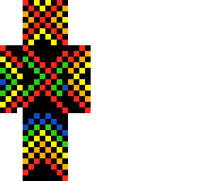 cool rainbow black guy