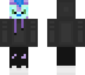 crystal wolf in hoodie