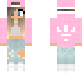 cute pink girl