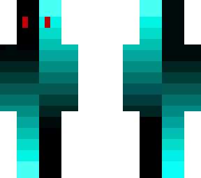 cyan & black