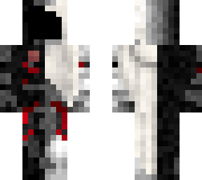 dark/light hooded person
