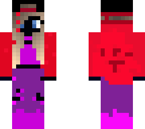 dark pink cute girl
