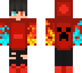 fire and ice creeper dude