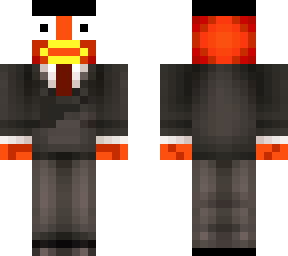 fish in suit