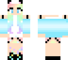 glitch demon school girl