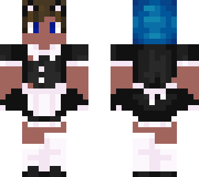 gps in a maid costume