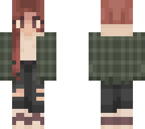 green plaid