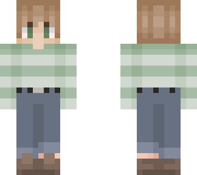 green striped sweater boy