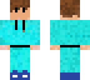 guy with cyan hoody