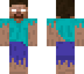 herobrine with ripped clothes {dont steal my skin use it}