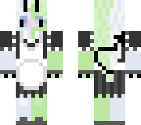 kitsu in a maid outfit