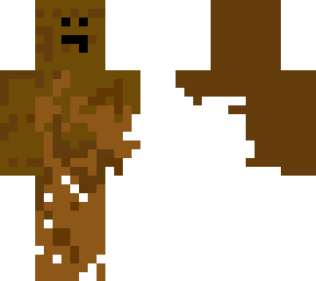 messed up chocolate doggo