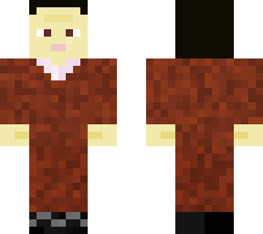 monk mit winter jacke