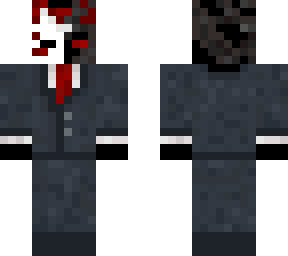 my first skin :dd (half kitsune mask version)