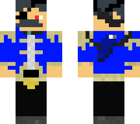 old blue pirate