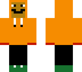 orange jacket guy